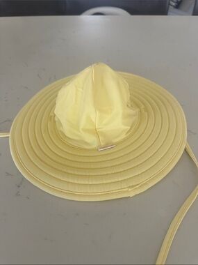 Ruffle Butts Kids Yellow Sun Hat